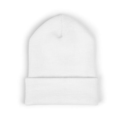 Classic Cuffed Beanie, Vintage Logo — Warm Team Knit Hat