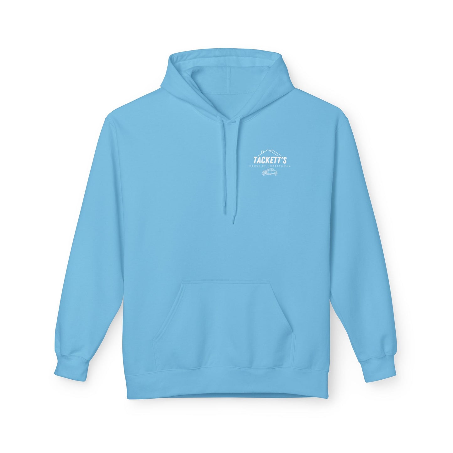 Tackett's House of Horsepower Hoodie - White Logo