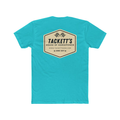 Tackett's House of Horsepower Tee — Vintage Racing Flags T‑Shirt