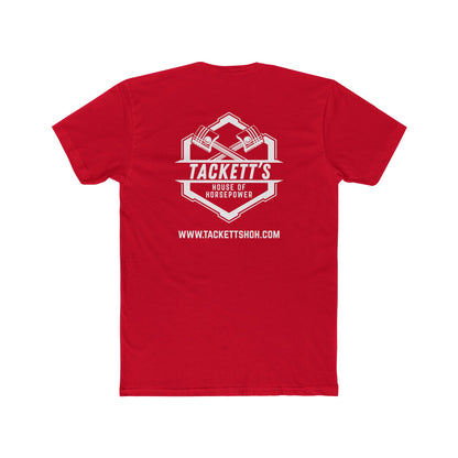 Classic Piston Engine Tee — Solid Cotton Short-Sleeve T-Shirt