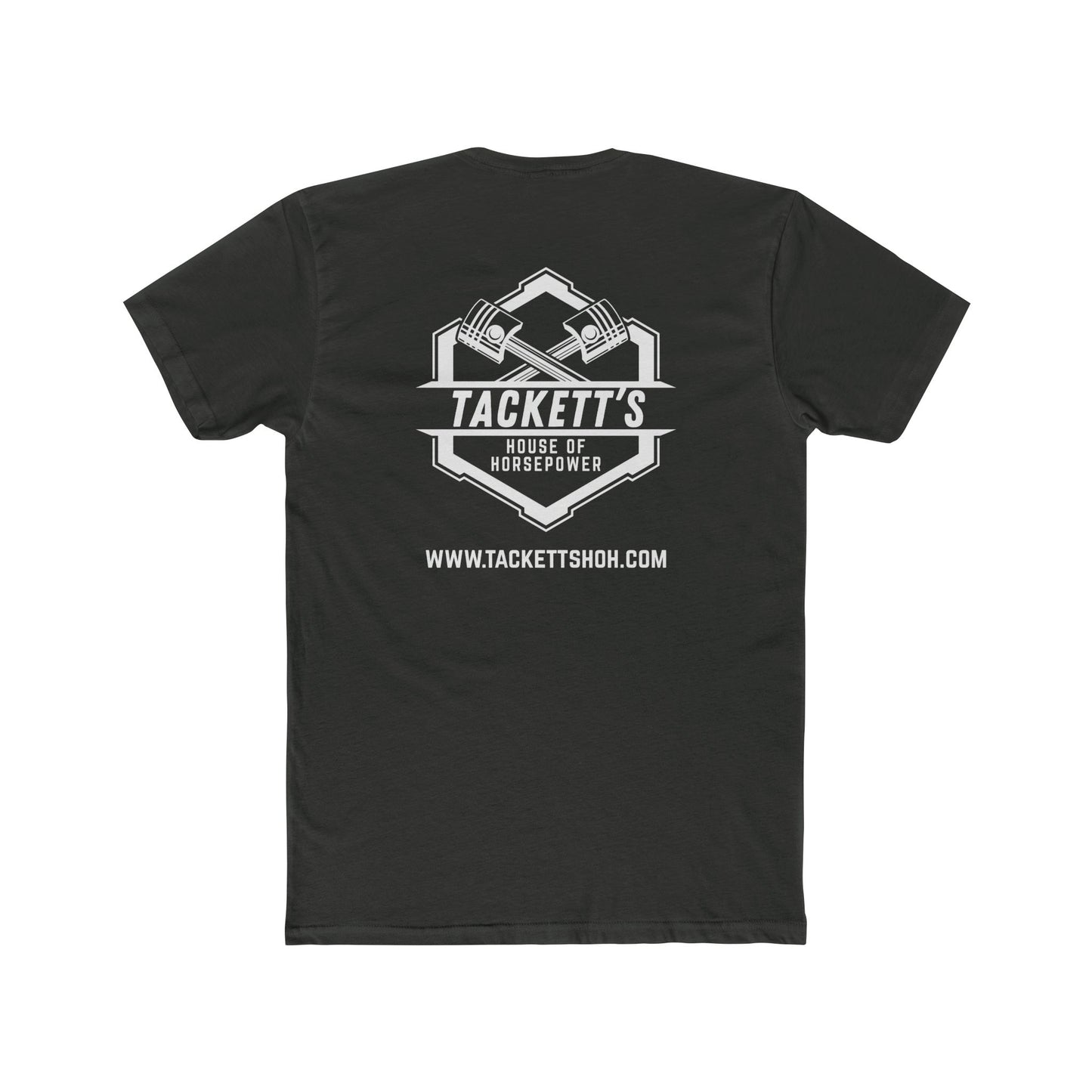Classic Piston Engine Tee — Solid Cotton Short-Sleeve T-Shirt