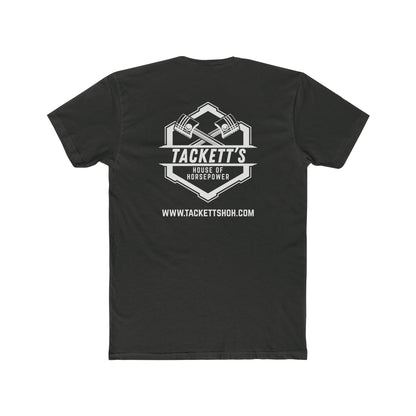 Classic Piston Engine Tee — Solid Cotton Short-Sleeve T-Shirt
