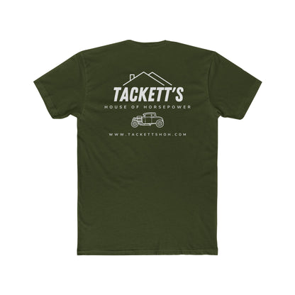 Tackett's House of Horsepower Tee - White Logo