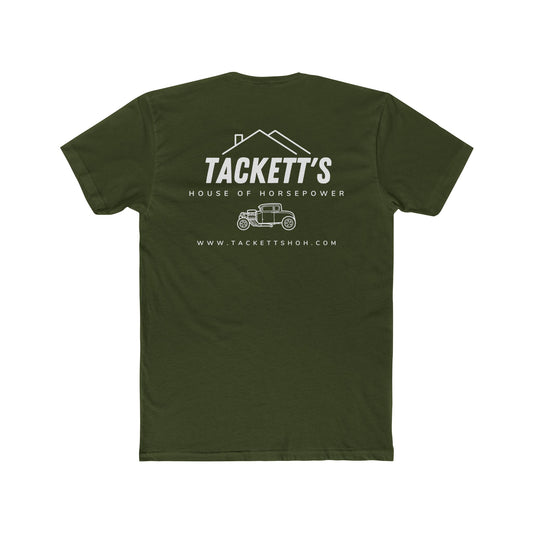 Tackett's House of Horsepower Tee - White Logo
